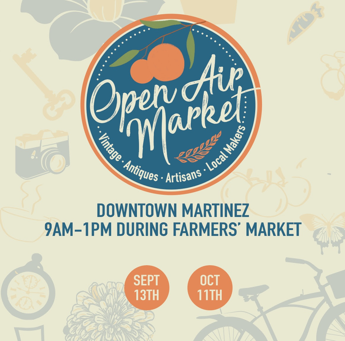 Open Air Market – Downtown Martinez