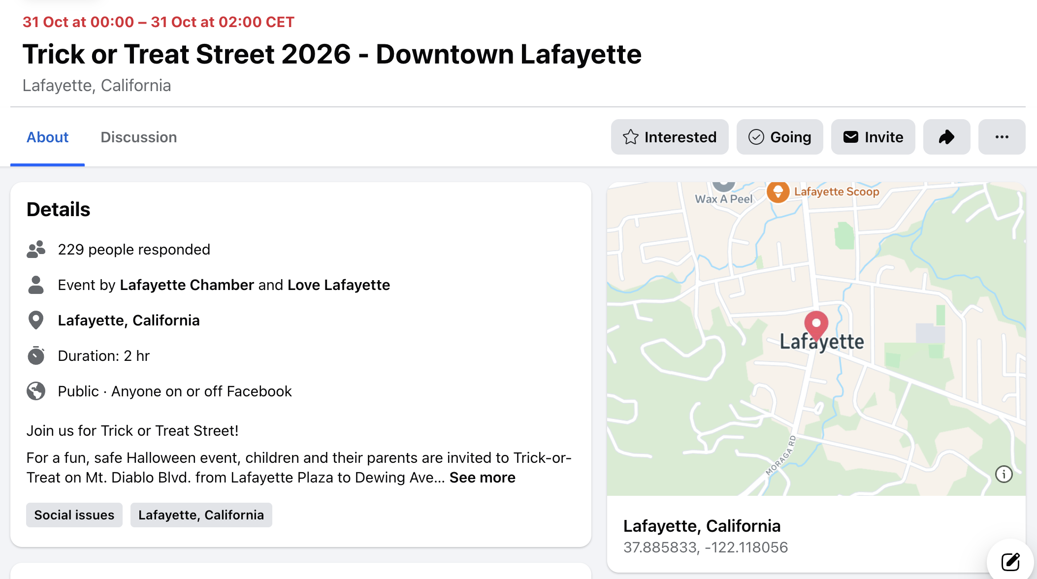 Trick or Treat Street 2026 - Downtown Lafayette